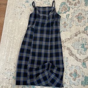 Urban outfitters plaid dress XS